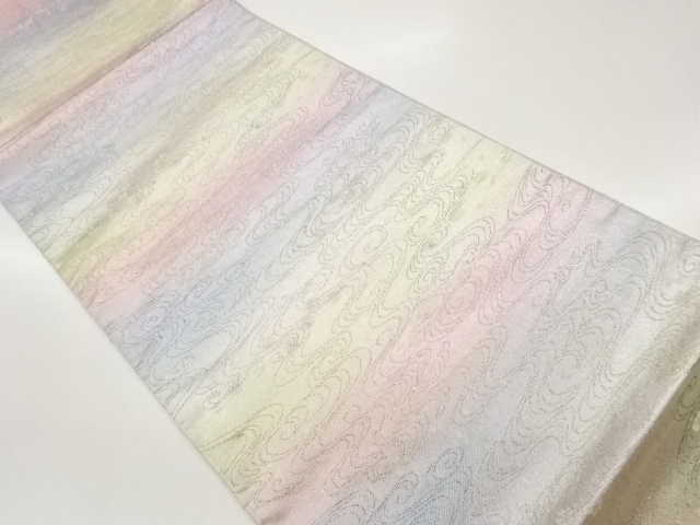 JAPANESE FUKURO OBI / WOVEN SPIRAL